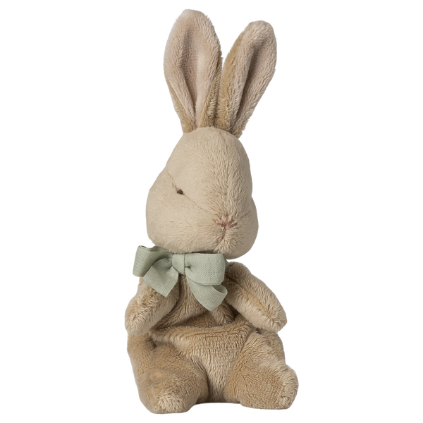 Maileg króliczek my first bunny mięta w pudełeczku 1