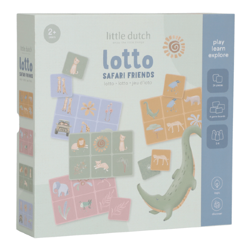 Gra lotto Safari Friends Little Dutch