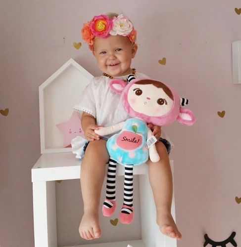 Lalka Metoo Smile mięta 50cm z imieniem 5