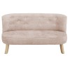 Sofa Welur Brudny Róż Somebunny 1
