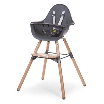 Krzesełko do karmienia Evolu 2 Natural/Anthracite