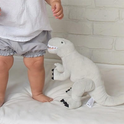 Pluszowy Dinozaur szary rozmiar M Melootka