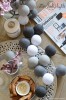 Cotton Balls - GREY SHADOW 1