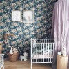 Tapeta dziecięca Sleepy Animals Granat śpiące zwierzęta 1