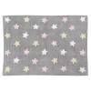 Lorena Canals Dywan do Prania w Pralce Tricolor Star Gris/Rosa 2