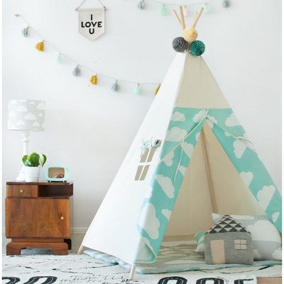Namiot tipi chmurki mint